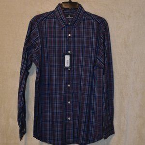 Men's Hart Schaffner Marx Long-Sleeve Button-Down Shirt, Size M